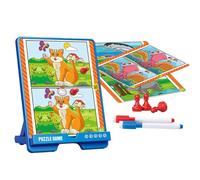 Find The Difference Games, Fun Picture Puzzle Activity Cards, Educational Interactive Kids Toys, Develop Coordination, Critical Thinking, Travel Friendly for Preschoolers, 15x10cm