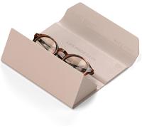 Findall Étui Pour Lunettes Intelligent Compatible Avec Apple Find My, Pochette Pliable Et Portable Avec Alerte Sonore, Charge Sans Fil, Pour Tous Types De Lunettes Et Modèles Xr/Ar ¿ Rose