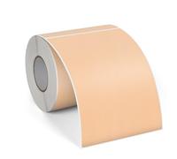 FINDAT Étiquette Thermique Brun 4 X 6 Vinyle Imperméable Imprimante Etiqueteuse Adhésives Thermiques pour Adresses Codes-Barres Bureau Logos 250 Pièces