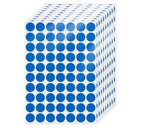 FINDAT Gommettes Autocollantes Rondes 19 mm Bleu 700 Étiquettes Couleur Codage Cercle Feuille Points pour Bureau Maison Entrepôt Calendrier