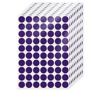 FINDAT Gommettes Autocollantes Rondes 19 mm Violet 700 Étiquettes Couleur Codage Cercle Feuille Points pour Bureau Maison Entrepôt Calendrier