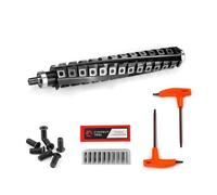 FindBuyTool Arbre de découpe hélicoïdal pour rabot Makita 2012NB, tête de cutter hélicoïdal de 12,5" (317,5 mm), avec design en spirale, arbre de rabot avec 55 carbure de tungstène, faible bruit et