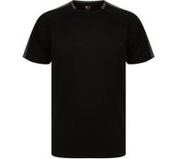 Finden and Hales - T-Shirt - Unisexe (2XL) (Noir/ Gris) - UTPC4027 Noir/ Gris G
