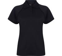 Finden & Hales Damen Sport Polo Shirt Coolplus RW428 (M) (Marineblau/Marineblau)