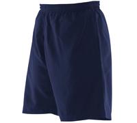 Finden & Hales NOIR Ou BLEU Shorts De Sport En Microfibre Avec Fini Pêche