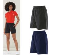 Finden & Hales short femme microfibre lv831-élastique taille fitness chinos