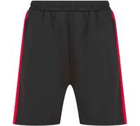 Finden & Hales - Short pour homme PC5245 (XXL) (Noir/Rouge)