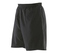 Finden & Hales Shorts Sport Respirants en Polyester Microfibre Femme Noir Marine