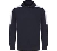 Finden & Hales - Sweat à capuche Homme/Femme Unie PC6539 (3XL) (Bleu marine/Blanc)