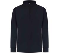 Finden & Hales - Veste de survêtement avec fermeture éclair courte pour homme PC6393 (XXL) (Bleu marine)