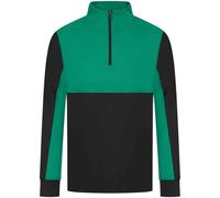 Finden & Hales - Veste de survêtement avec fermeture éclair courte pour homme RW8323 (XXL) (Bleu marine)