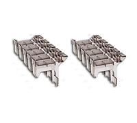 Finder 04607 Adaptateur Rail 35 mm Série 46 en lot de 10 unités