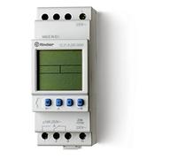 Finder 122100120000PAS Interrupteur horaire 7JR digital avec Inverseur 16 A 12 AC/DC
