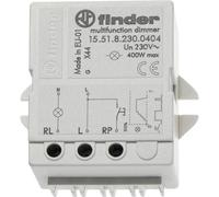 Finder 15.51.8.230.0404 Variateur encastré gris transparent
