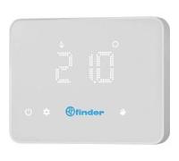 Finder Thermostat d'ambiance Bliss 1C9190030W07 Chronothermostat Wi‑Fi connecté Contrôle par appli
