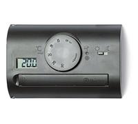 Finder 1T4190032000PAS Thermostat d'ambiance montage paroi avec Inverseur 5 A Noir