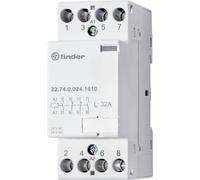 Finder 22.74.0.024.1310 Contacteur 4 NO (T) 24 V/DC, 24 V/AC 32 A 1 pc(s)