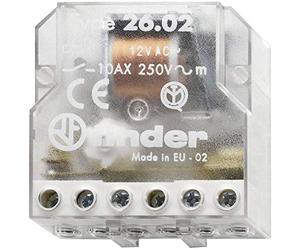 Finder 260280240000 Télérupteur Boîte 24 VAC 2 NO 10 A en lot de 10 unités