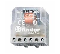 Finder 260682300000 Télérupteur Boîte 230 VAC 2 NO 3 séquences 10 A