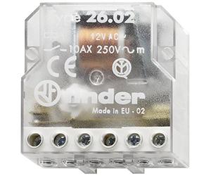 Finder 260682300000PAS Télérupteur Boîte 230 Vac 2 NO 10 A 3 Séquences