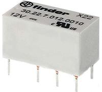Finder 302270120010 Relais circuit imprimé 12 Vdc sensible 2RT 2 A lavable en lot de 1 unités