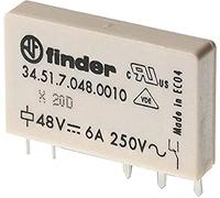 Finder 34.51.7.024.0010 Relais pour Circuits imprimés 24 V/DC 6 A 1 inverseur (RT) 1 pc(s)