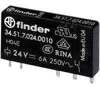 Finder 34.51.7.024.0010 Relais pour circuits imprimés 24 V/DC 6 A 1 inverseur (RT) 1 pc(s)