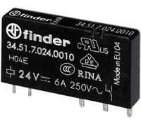 Finder 34.51.7.024.4010 Relais pour circuits imprimés 24 V/DC 6 A 1 inverseur (RT) 1 pc(s)