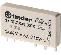 Finder 34.51.7.060.0010 Relais pour circuits imprimés 60 V/DC 6 A 1 inverseur (RT) 1 pc(s)