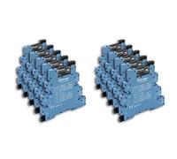 Finder 391082309024 Interface modulaire à relais statique Masterbasic 1 NO Entrée 230/2340 Vac Sortie 24 Vdc 2 A Bornes à cage en lot de 10 unités