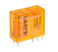 Finder 40.52.8.024.0000 Relais 24V (Miniature) DPDT AC 8A
