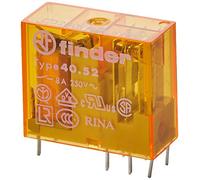Finder Relais miniature 40.52.8.230.0000 - 230 V AC - 2 contacts 8 A - pour circuit imprimé