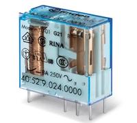 finder 40.52.9.024.0000 Relais pour PCB 24 V/DC 8 A 2 échanges 1 pièce
