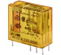 Finder 40.52.9.024.0001 Relais pour circuits imprimés 4 V/DC 8 A 2 inverseurs (RT) 1 pc(s)