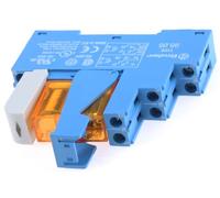 Finder 48.52.8.024.0060 Relaisbaustein Tension nominale : 24 V/AC Courant de commutation (max.) : 8 A 2 Inchangeur Tray