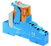 Finder 4C.P1.8.230.0060 Élément porte à LED Tension nominale: 230 V/AC Courant de commutation (max.): 16 A 1 inverseur (RT)