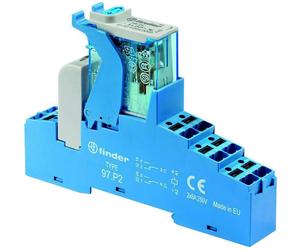 Finder 4C.P2.8.230.0060 Élément porte à LED Tension nominale: 230 V/AC Courant de commutation (max.): 8 A 2 inverseurs (RT) 1 pc(s)