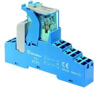 Finder 4C.P2.9.012.0050 Élément porte à LED Tension nominale: 12 V/DC Courant de commutation (max.): 8 A 2 inverseurs (RT) 1 pc(s)