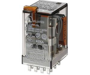 Finder 55.34.8.230.0050 Relais enfichable 230 V/AC 7 A 4 inverseurs (RT) 1 pc(s)