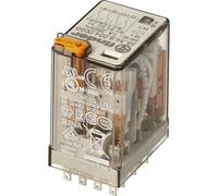 Finder 55.34 Relais 4CO Industriel 7A 24VAC Avec LED - 55.34.8.024.0050