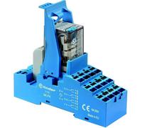 Finder 58.P4.9.024.5050 Module relais Tension nominale: 24 V/DC Courant de commutation (max.): 7 A 4 inverseurs (RT) Tray 1 pc(s)