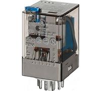 Relais enfichable industriel Finder 60.13.9.024.0040 - 24 V DC, 3 W, 10 A, No...