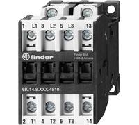 Finder 6K.14.8.024.4710 Relais industriel 3 NO (T), 1 NF (R) 4 kW 24 V/AC 10 A 1 pc(s)