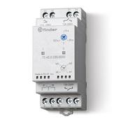 Finder 724200240000PAS Relais de contrôle d'alternance de charges 2 NO 12 A alimentation 24 Vac/dc Rail 35 mm