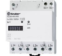 Finder 7E.36.8.400.0010 7E.36.8.400.0010 Compteur d'énergie triphasé mécanique