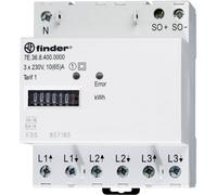 Finder 7E.36.8.400.0010 7E.36.8.400.0010 Compteur dénergie triphasé mécanique 65 A conformité MID: oui 1 pc(s)