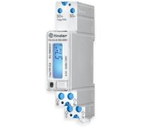 Finder Compteur kWh numérique monophasé 40 A 7M.24.8.230.0001 rail DIN écran LCD