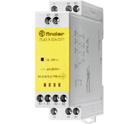 Finder 7S.63.9.024.0211 Interface relais Tension nominale: 250 V Courant de commutation (max.): 6 A 2 NO (T), 1 NF (R) 1 pc(s)