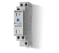 Finder 800102400000PAS Relais temporisé modulaire multifonction multi-tension 1RT 16 A de 12 à 240 Vac/dc 0,1 s à 24 h