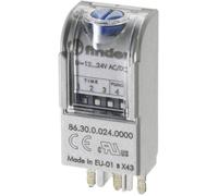 Finder 86.30.0.024.0000T 86.30.0.024.0000T Relais temporisé multifonction 1 pc(s) Plage temporelle: 0.05 - 360000 s